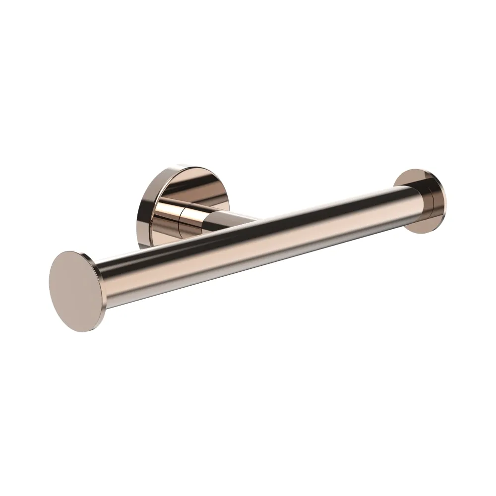 Niara Doppel-WC-Papierhalter 38406.2 ohne Abdeckung, rosegold glänzend