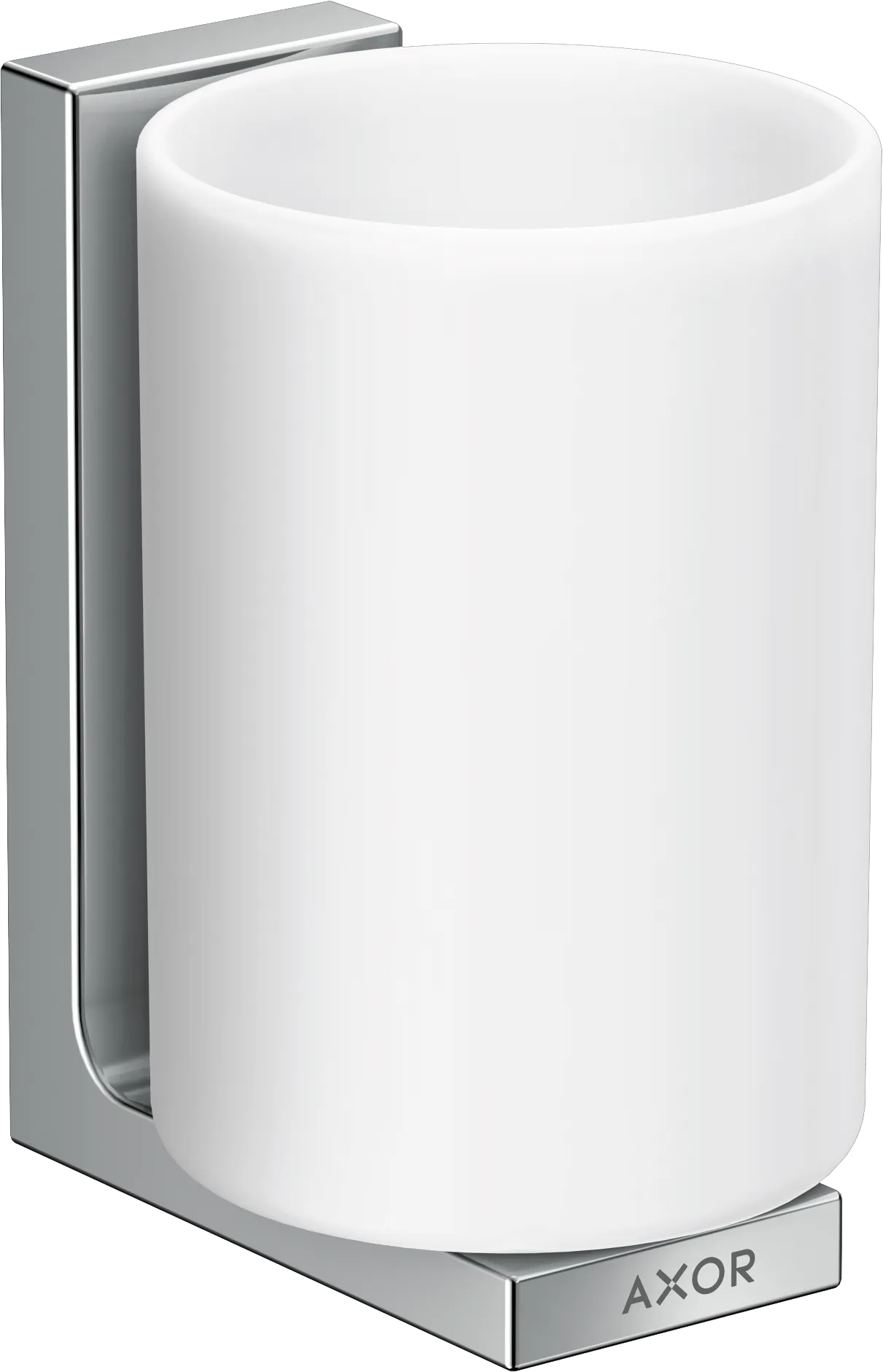 Hansgrohe AXOR Universal Rectangular Zahnputzbecher, Chrom Hansgrohe AXOR Universal Rectangular Zahnputzbecher, Chrom