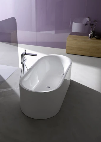 Bette oval Badewanne „BetteLux Oval Silhouette“ 170 × 75 cm in Weiß, /