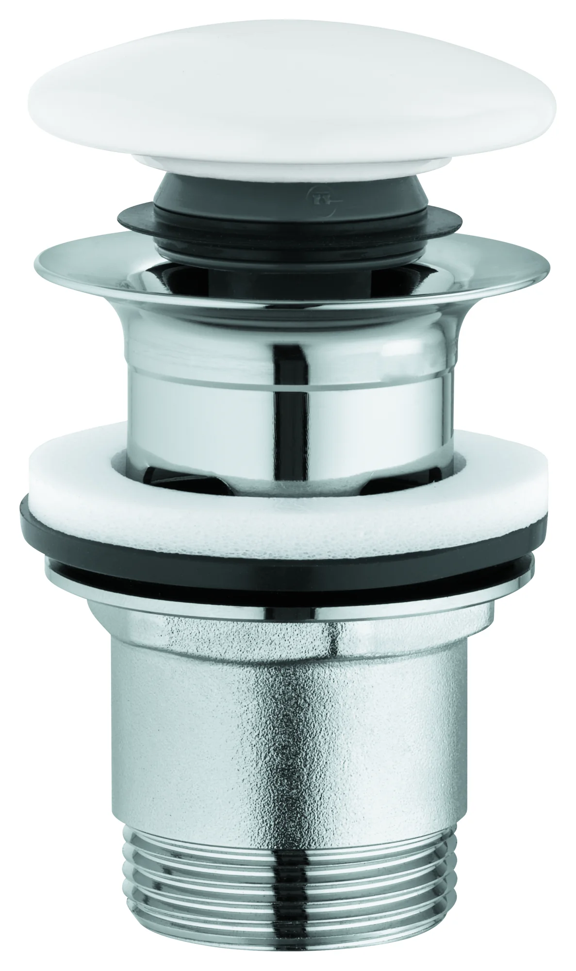 Grohe Ablaufgarnitur „Essence Keramik“ in weiß alpin