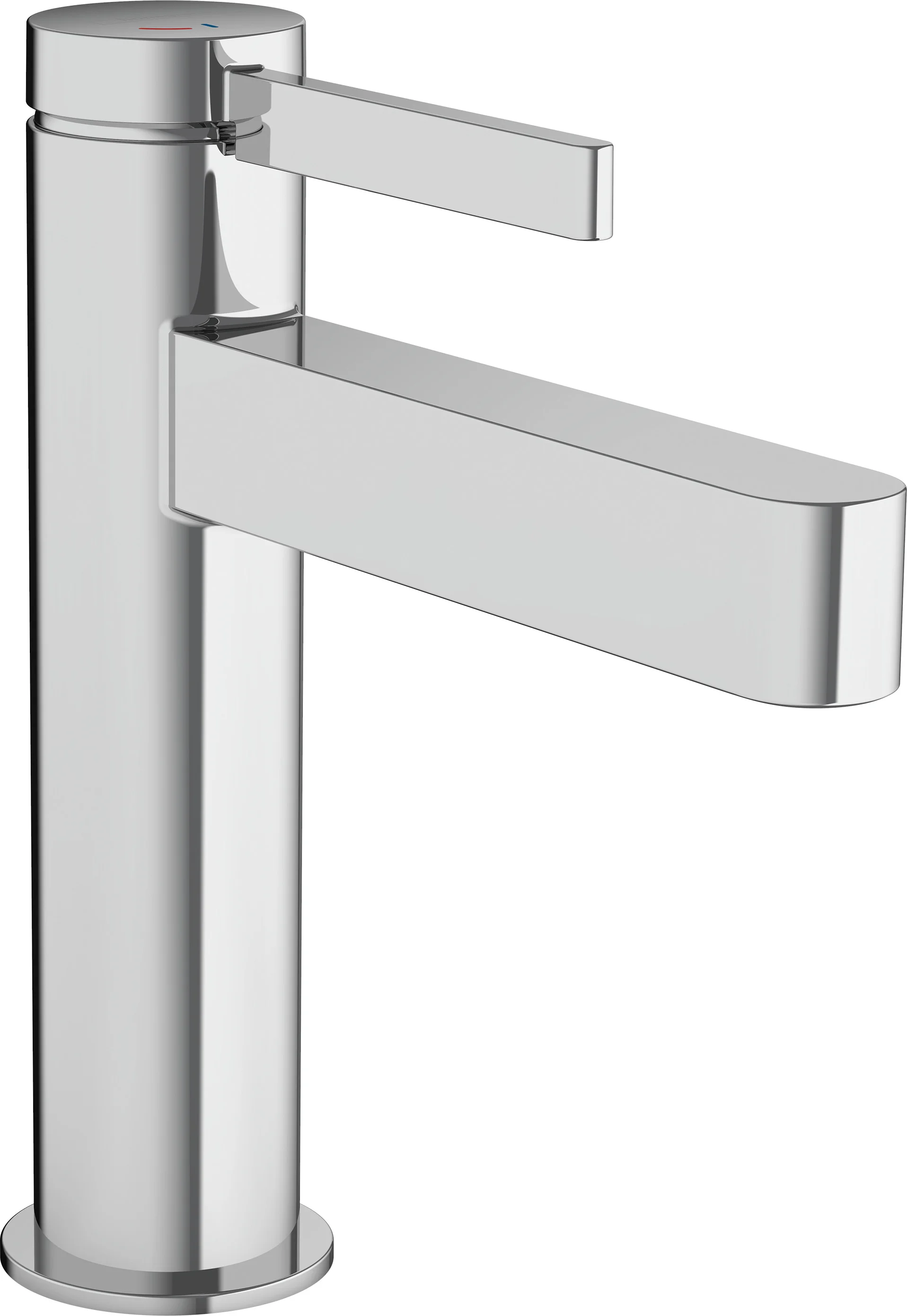 Hansgrohe Finoris Einhebel-Waschtischmischer 110 CoolStart chrom, Ausladung 139 mm, Auslaufhöhe 113 mm, Hebelgriff, Laminarstrahl, max. Durchflussmenge 5 l/min