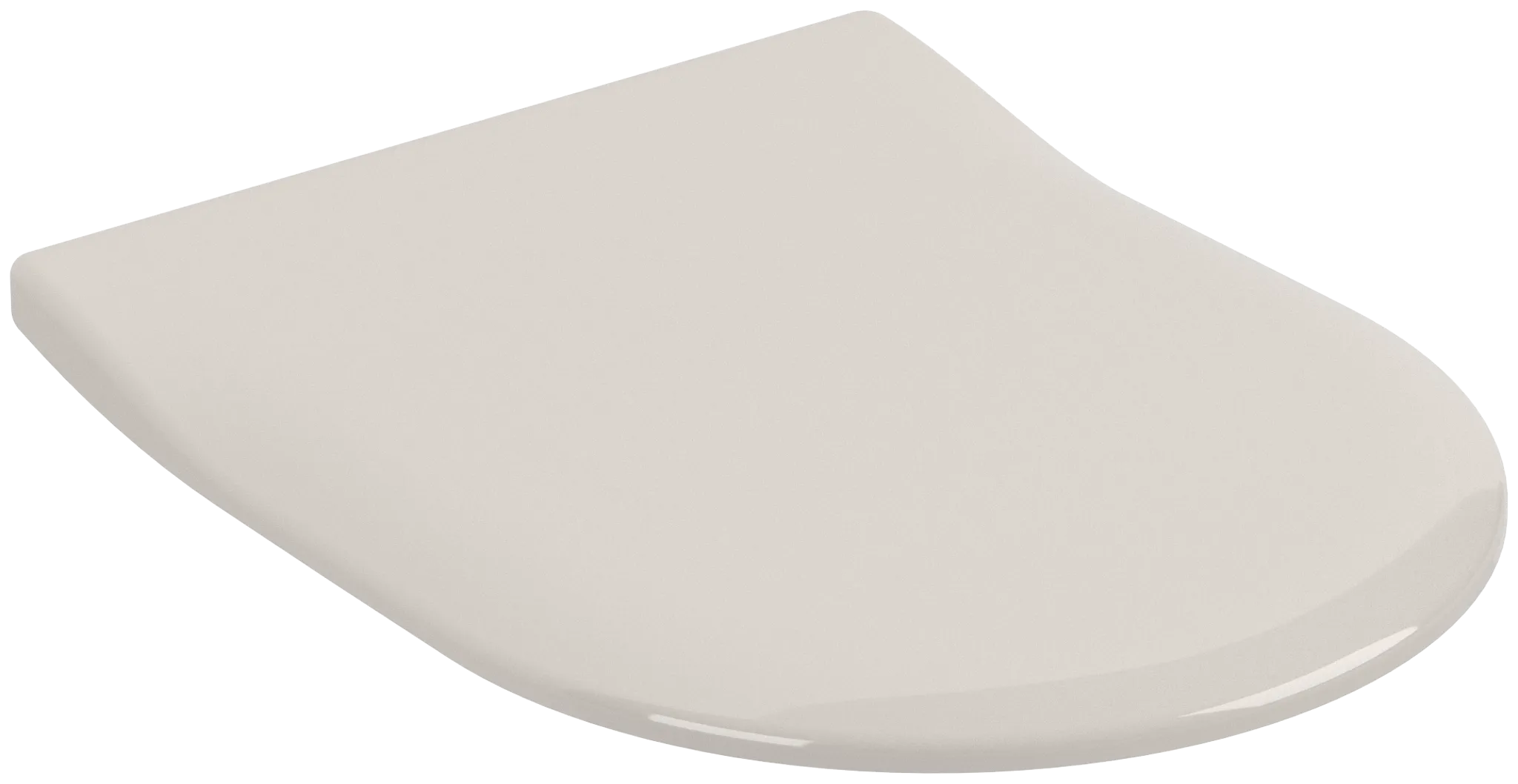 Villeroy & Boch WC-Sitz SlimSeat „Subway 2.0“ inkl. Deckel 43,2 × 35,8 × 43,9 × 4,3 cm in Pergamon, Quick Release, Soft Closing