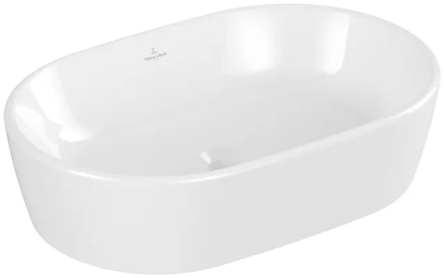 Villeroy & Boch Aufsatzwaschtisch „Architectura“ 600 × 400 × 155 mm, ohne Hahnlochbohrung in Weiß Alpin Villeroy & Boch Aufsatzwaschtisch „Architectura“ 600 × 400 × 155 mm, ohne Hahnlochbohrung in Weiß Alpin