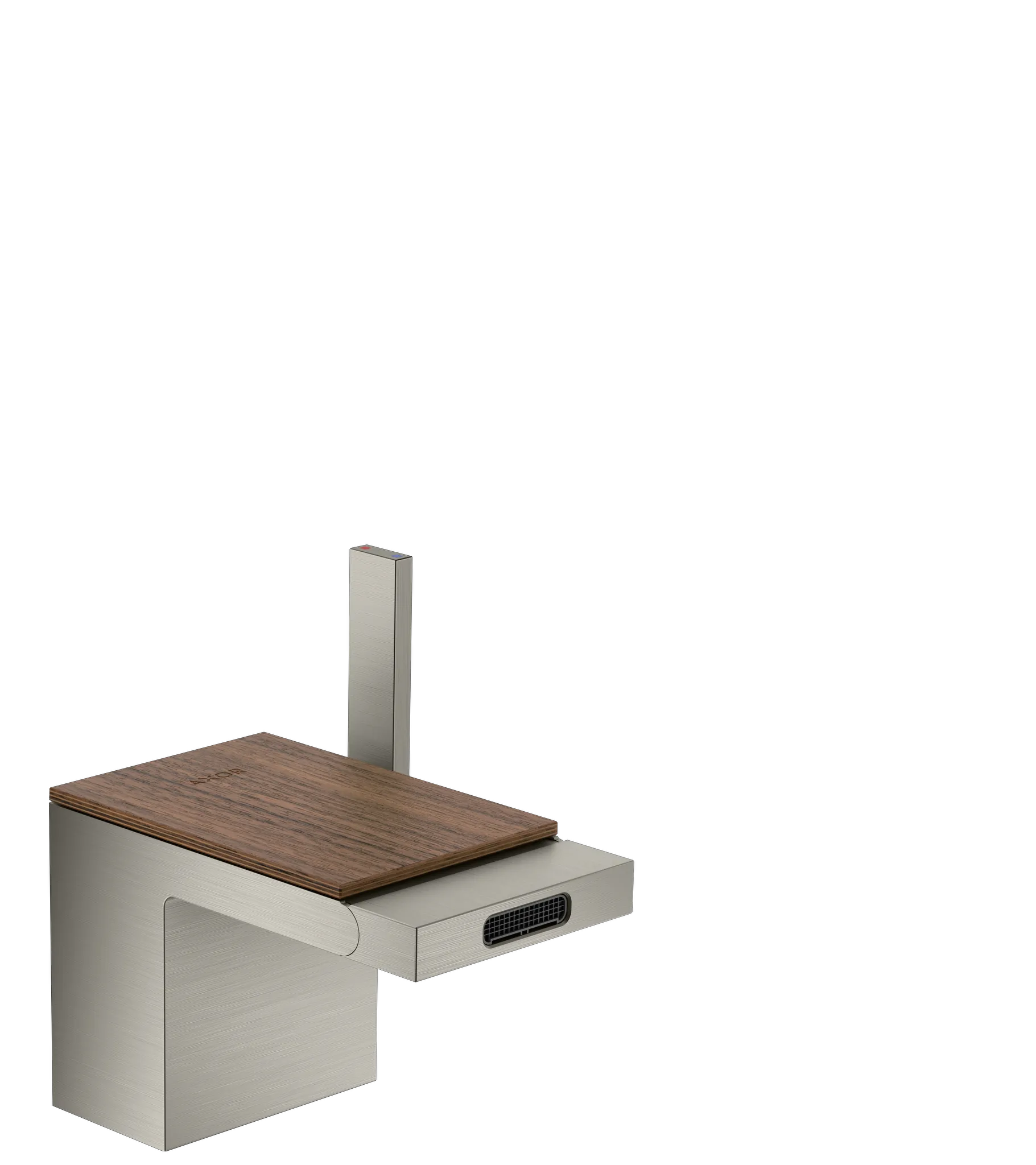 Hansgrohe AXOR MyEdition Mischer, Platte 117 Amerikanischer Nussbaum Hansgrohe AXOR MyEdition Mischer, Platte 117 Amerikanischer Nussbaum