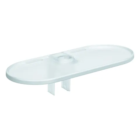EasyFix Ablage Tempesta 26770_1, Material Acryl, für Tempesta Brausestangen, chrom EasyFix Ablage Tempesta 26770_1, Material Acryl, für Tempesta Brausestangen, chrom
