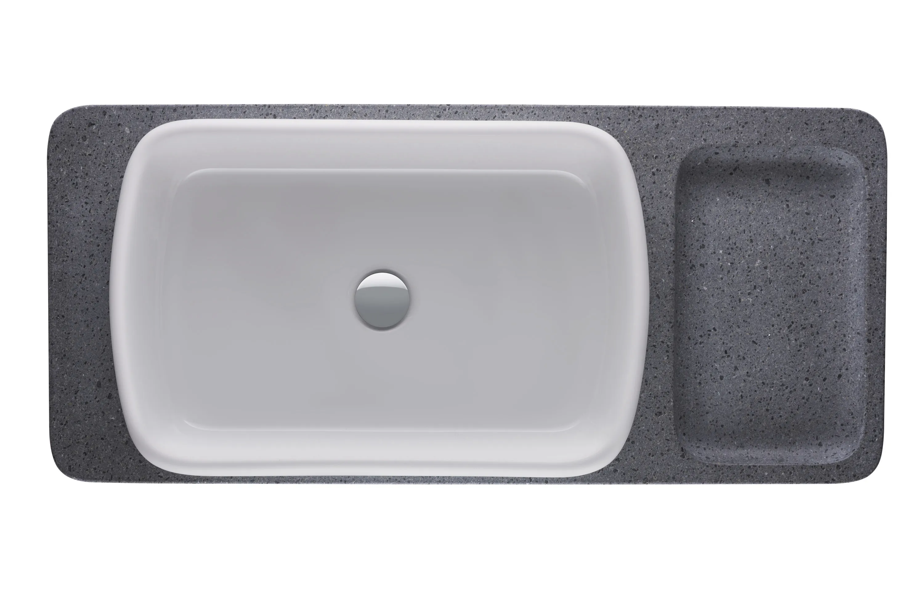 Aufsatzwaschtisch „Qatego“ 60 × 40 × 13 cm Aufsatzwaschtisch „Qatego“ 60 × 40 × 13 cm