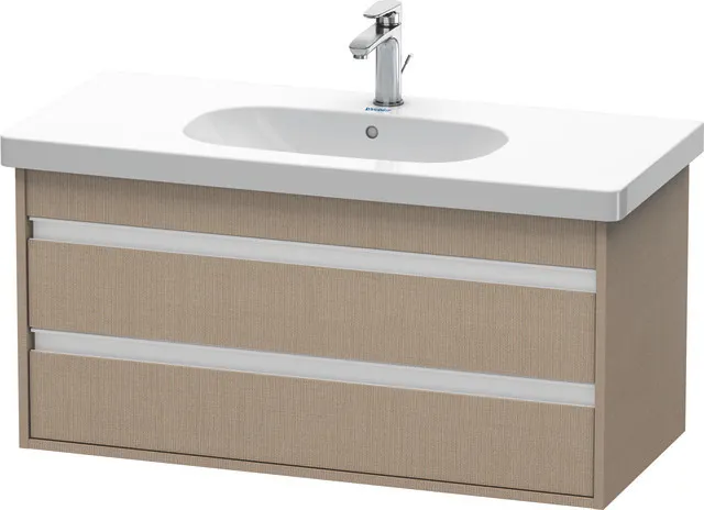Duravit Waschtischunterschrank wandhängend „Ketho“ 100 × 48 × 45,5 cm Leinen Duravit Waschtischunterschrank wandhängend „Ketho“ 100 × 48 × 45,5 cm Leinen