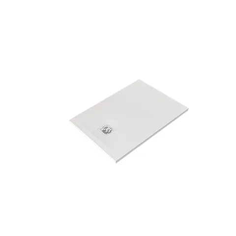TERRA Duschwanne 80 x 140 H3 cm Abflussabdeckung inkl. Mattschwarz