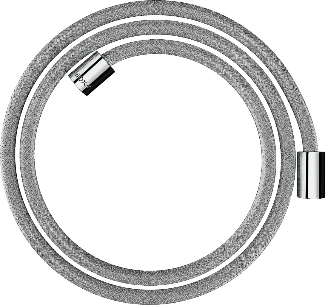 Hansgrohe AXOR ShowerSolutions Textilbrauseschlauch 1,60 m, Chrom, knickgeschützt Hansgrohe AXOR ShowerSolutions Textilbrauseschlauch 1,60 m, Chrom, knickgeschützt