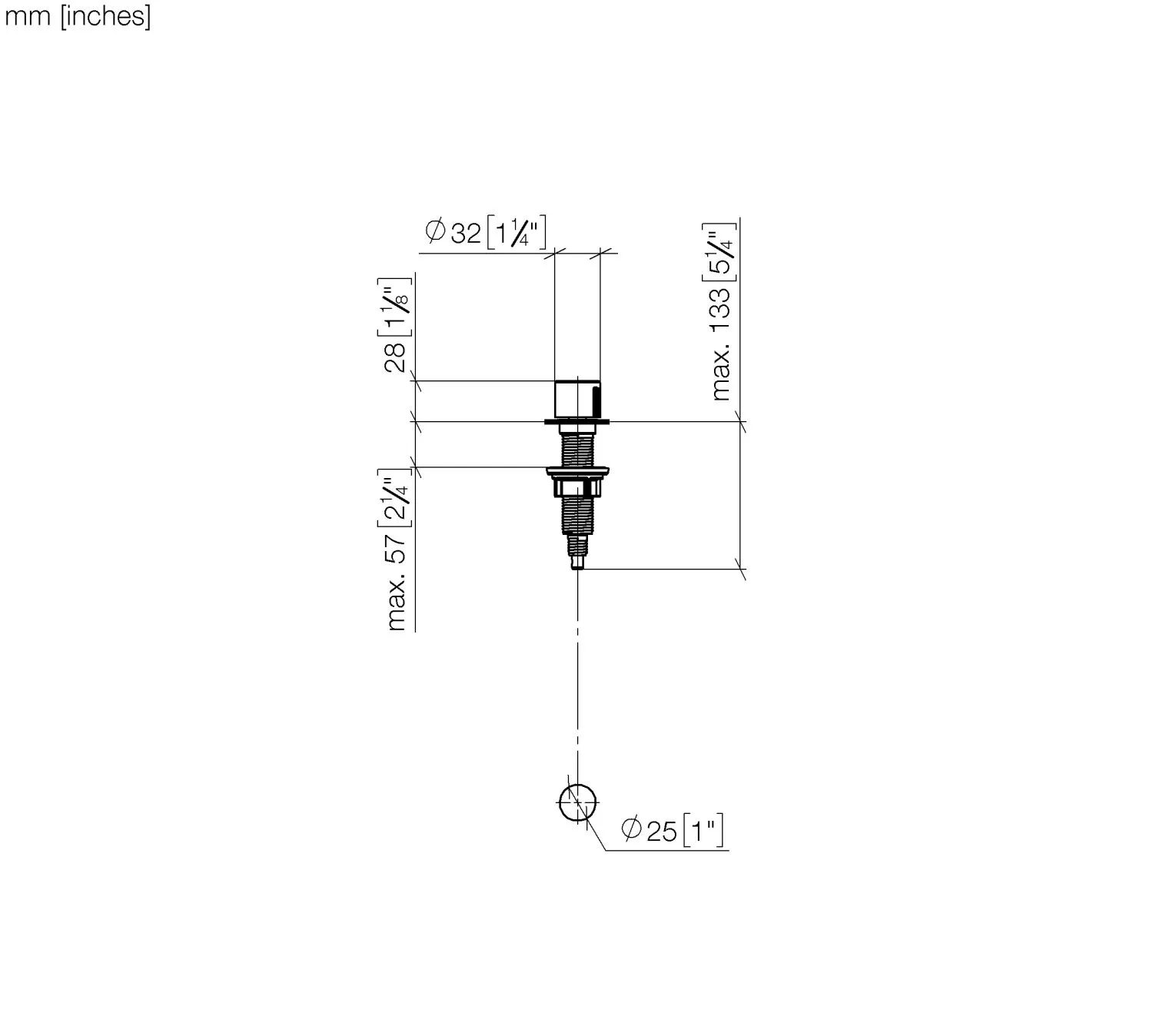 DO Exzenterbetätigung mit Drehknopf Serienneutral 10712970 chrom DO Exzenterbetätigung mit Drehknopf Serienneutral 10712970 chrom