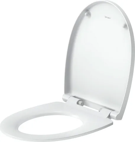 Duravit Univ. WC-Sitz Oval Tief 451mm, Ülap. Absenkaut.,abnehmb.,Scharn. Edelst.,Weiß Duravit Univ. WC-Sitz Oval Tief 451mm, Ülap. Absenkaut.,abnehmb.,Scharn. Edelst.,Weiß