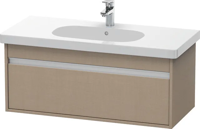 Duravit Waschtischunterschrank wandhängend „Ketho“ 100 × 41 × 45,5 cm in Leinen Duravit Waschtischunterschrank wandhängend „Ketho“ 100 × 41 × 45,5 cm in Leinen