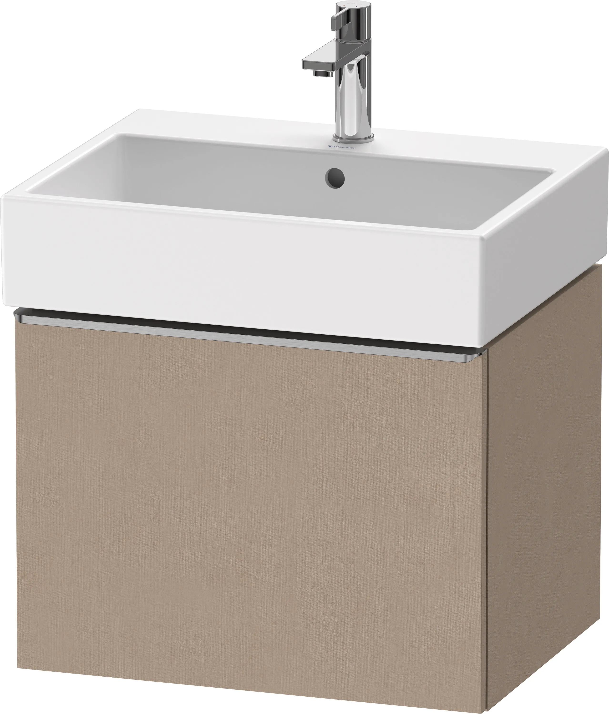 Duravit Waschtischunterschrank wandhängend „D-Neo“ 58,4 × 44 × 44,2 cm Leinen