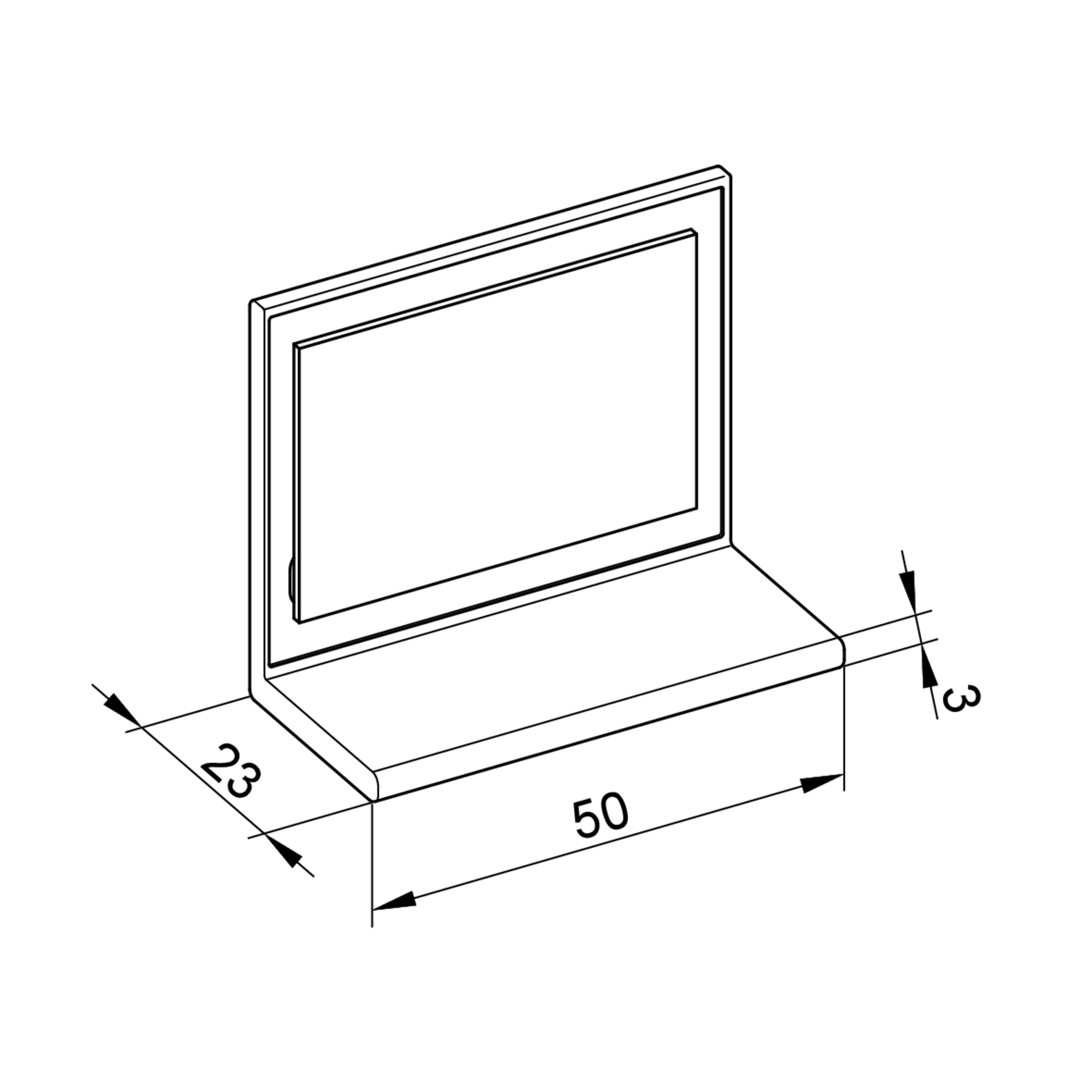 KEUCO Möbelgriff „Somaris“