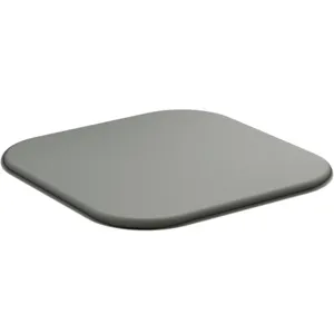 Ideal Standard Ablaufdeckel Tonic II Magnetic Grey - hochwertiger Ablaufdeckel in glänzendem Magnetic Grey für Badewannen, perfekt auf die Tonic II Serie abgestimmt