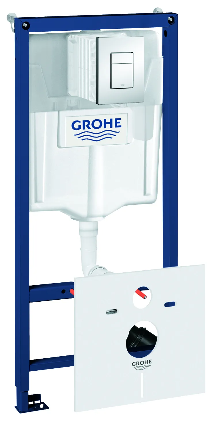 Grohe Rapid SL 5-in-1 Set für WC, 1,13 m Bauhöhe in chrom