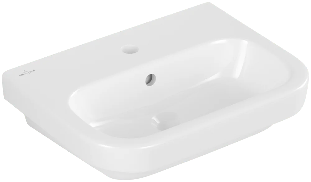 Villeroy & Boch Architectura Handwaschbecken 500x380mm, 1HL. m. ÜL., Weiß Alpin