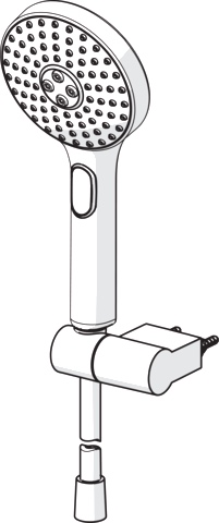 Handbrause „Activejet“ in Chrom Handbrause „Activejet“ in Chrom