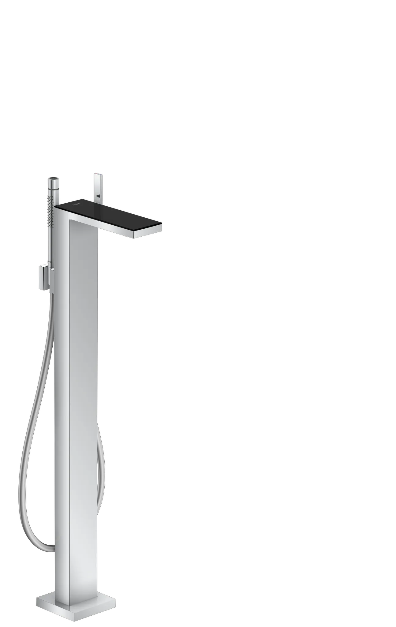 Hansgrohe AXOR MyEdition Einhebel-Wannenmischer bodenstehend Chrom/Schwarzglas Hansgrohe AXOR MyEdition Einhebel-Wannenmischer bodenstehend Chrom/Schwarzglas