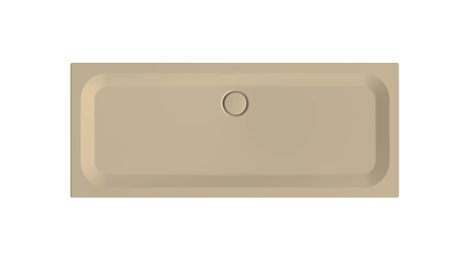 Bette rechteck Duschwanne „BetteUltra“ 1700 × 700 mm ohne Oberflächenbeschichtung, mit BetteGlasur Plus, ohne Wannenträger, in Bahamabeige