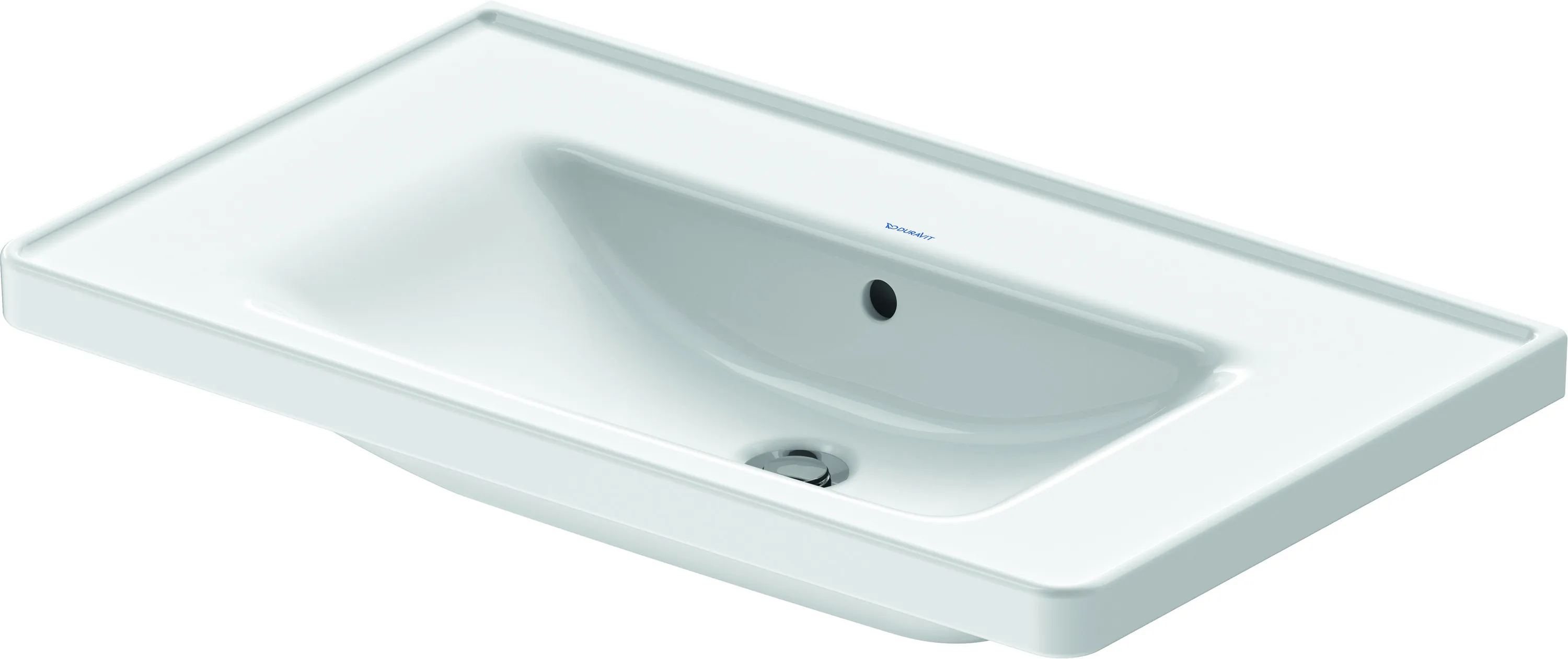 Wandwaschtisch „D-Neo“ 80 × 48 × 16,5 cm, mittig