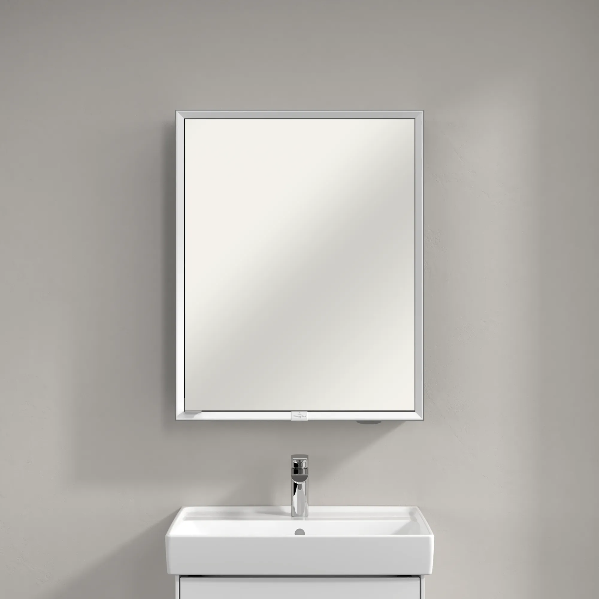 Villeroy & Boch Vorbau-Spiegelschrank „My View Now“ 600 × 750 × 168 mm in White Matt, Anschlag rechts, rechts Villeroy & Boch Vorbau-Spiegelschrank „My View Now“ 600 × 750 × 168 mm in White Matt, Anschlag rechts, rechts