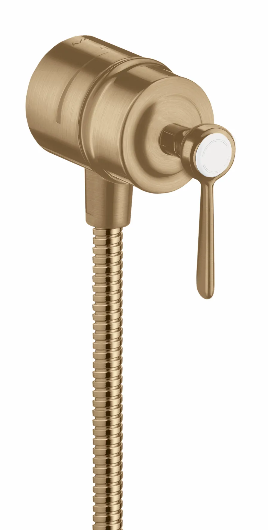 Hansgrohe AXOR Montreux Wandanschluss Stop Brushed Bronze, DN15