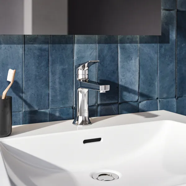 Ideal Standard Waschtischarmatur Grande La Dolce Vita mit Ablaufgarnitur Chrom Ideal Standard Waschtischarmatur Grande La Dolce Vita mit Ablaufgarnitur Chrom