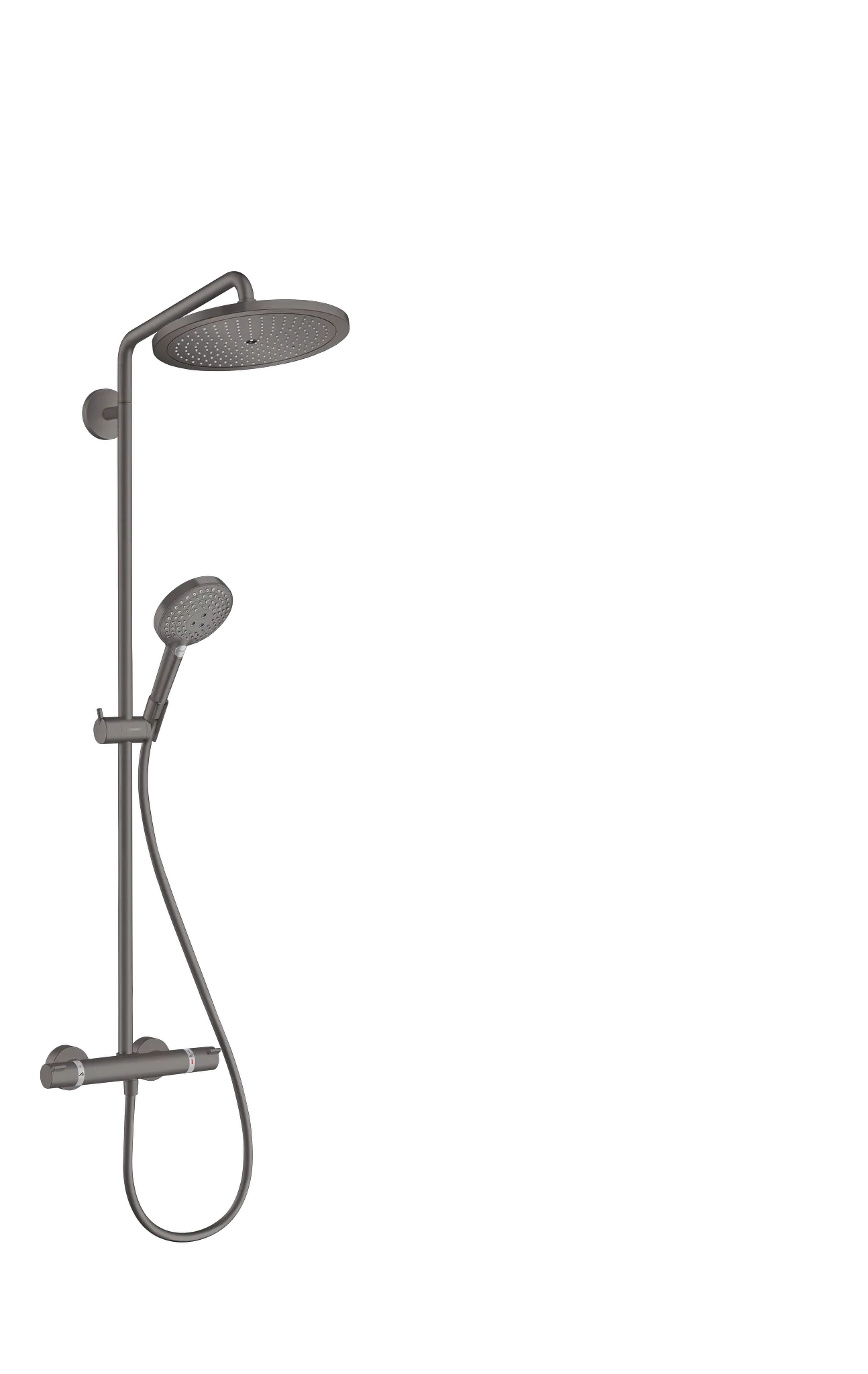 Showerpipe Croma Select S 280 EcoSmart mit Raindance HB mattschwarz Showerpipe Croma Select S 280 EcoSmart mit Raindance HB mattschwarz