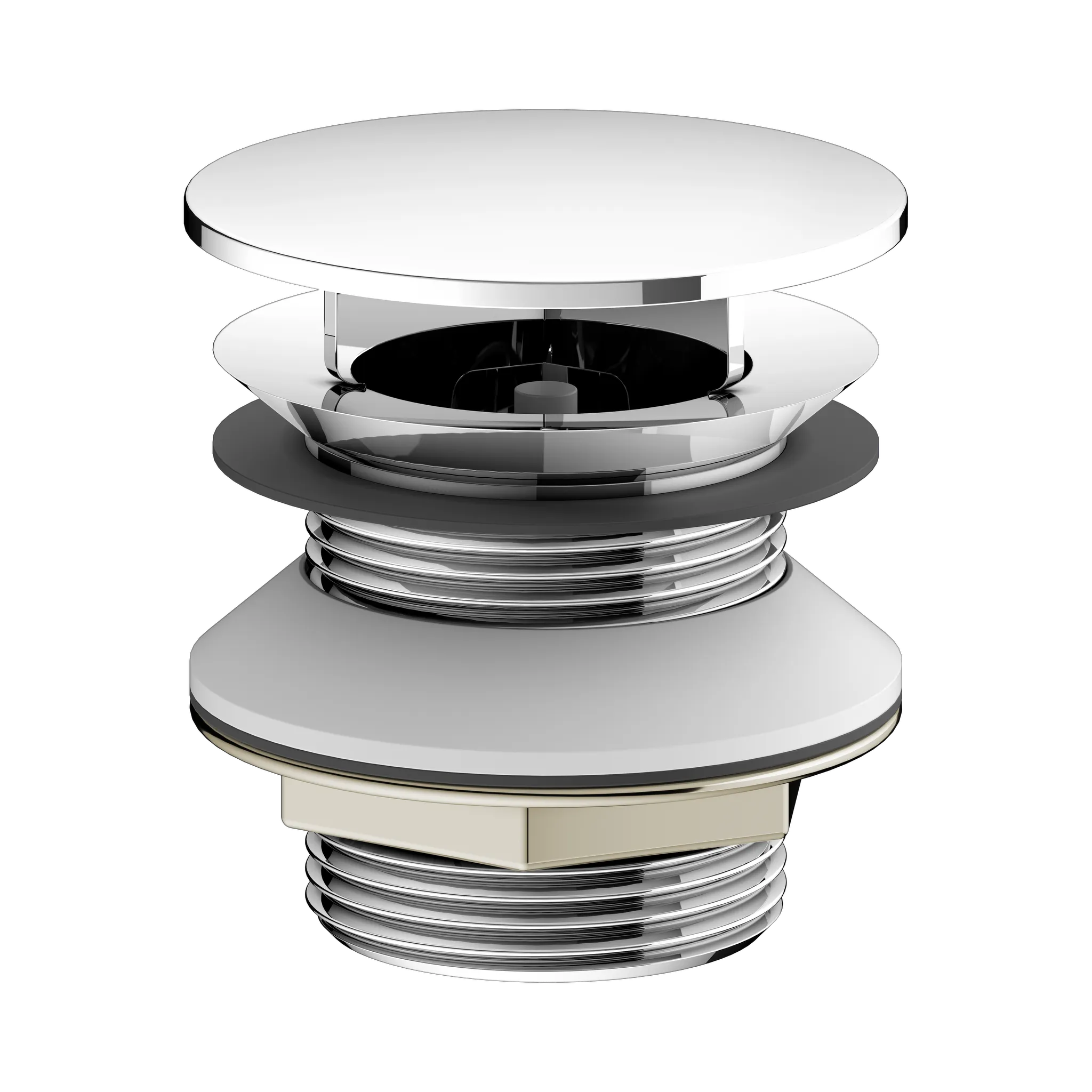 Armaturenzubehör 59904010000 Schaftventil G 1 1/4 mit Haube verchromt