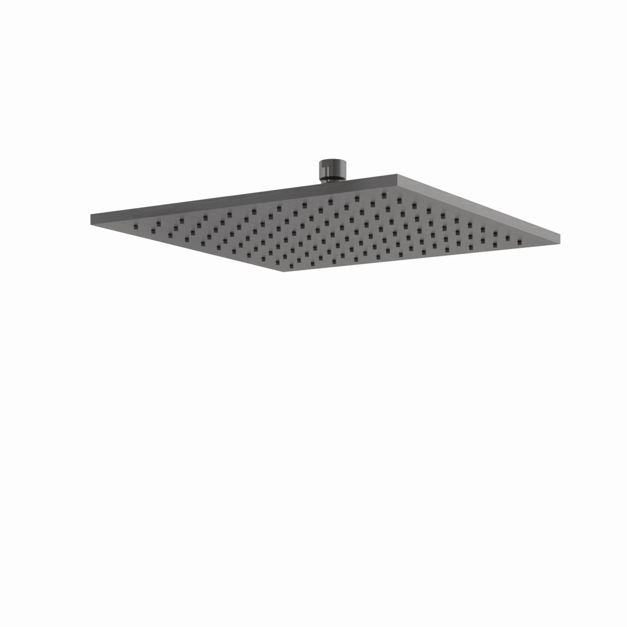 Kludi A-QA Tellerkopfbrause eckig, 300 mm, Gunmetal, DN 15, mit Kugelgelenk Kludi A-QA Tellerkopfbrause eckig, 300 mm, Gunmetal, DN 15, mit Kugelgelenk