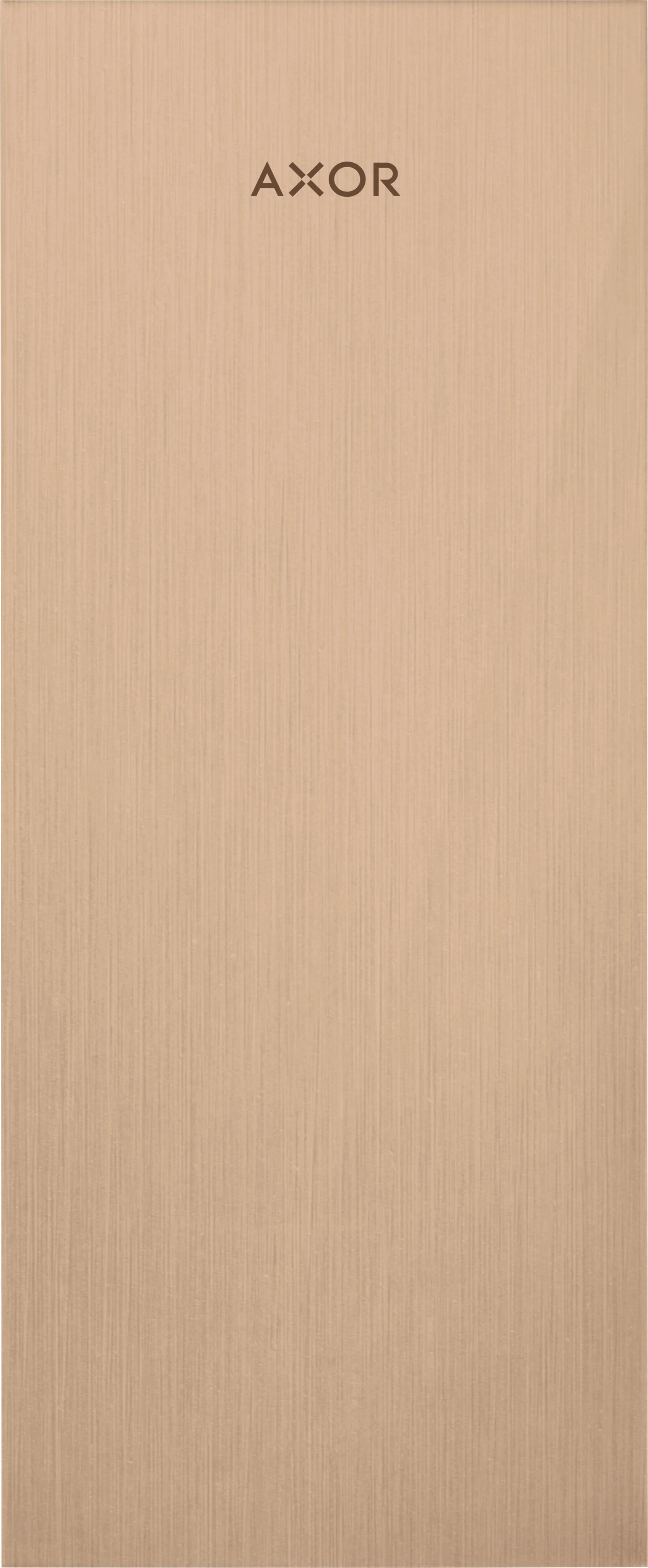 Hansgrohe AXOR MyEdition Platte 245 mm Metall Brushed Red Gold abnehmbar