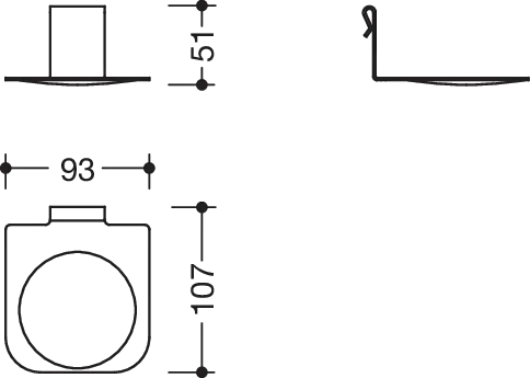 Tropfschale, plb, Sys 900 für Euronormsp.1000ml weiß tiefmatt Tropfschale, plb, Sys 900 für Euronormsp.1000ml weiß tiefmatt