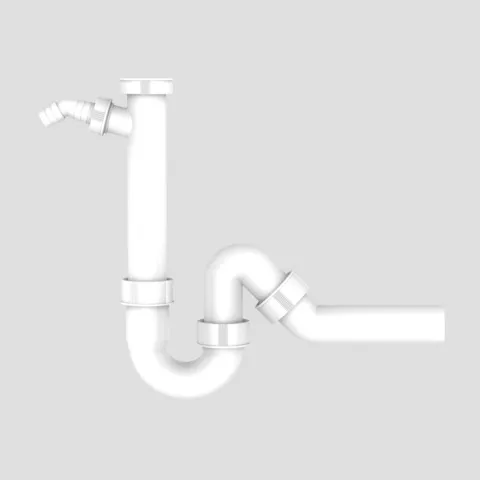 Universal Rohrgeruchverschluss G1 1/2 × 40 mm, Geräteanschluss Universal Rohrgeruchverschluss G1 1/2 × 40 mm, Geräteanschluss
