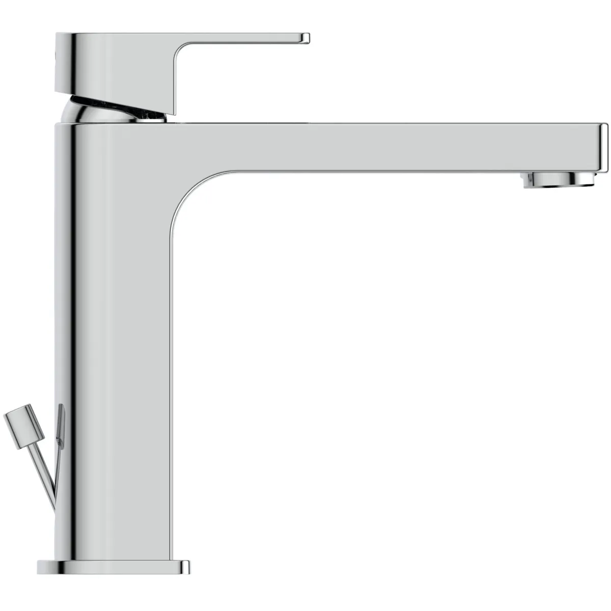 Waschtischarmatur Edge, Grande Slim, 5 l/min., mit Ablaufgarnitur, Ausladung 138mm, Chrom Waschtischarmatur Edge, Grande Slim, 5 l/min., mit Ablaufgarnitur, Ausladung 138mm, Chrom