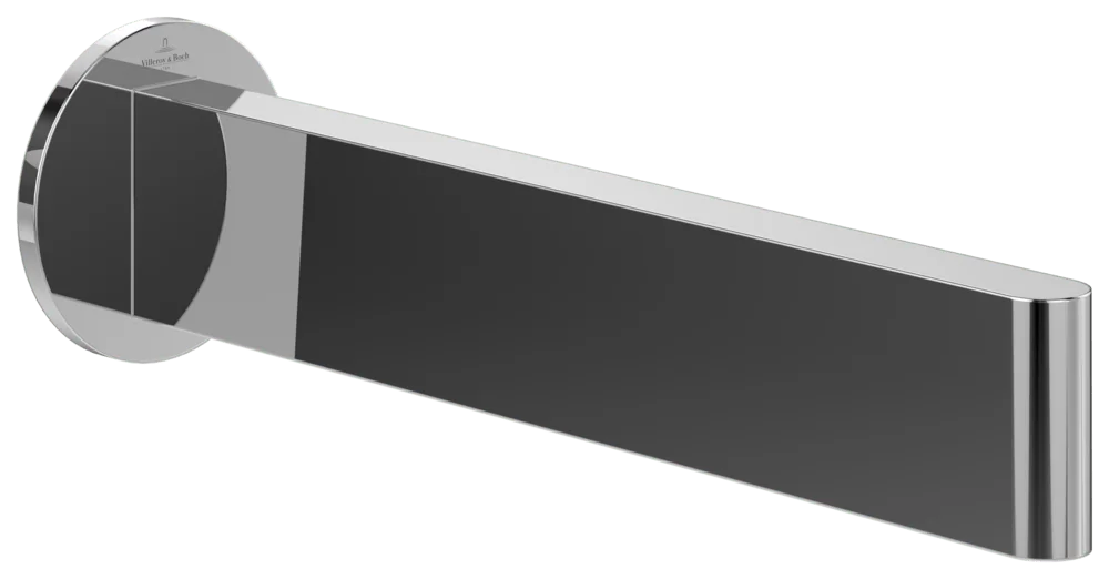 Villeroy & Boch Dawn Badewannenauslauf TVT106505151, 60x60x220mm, Wandmontage, Chrom