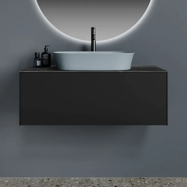 Ideal Standard Waschtischarmatur Joy, verl. Sockel, o. Ablgarn., Ausladung 170mm, Magnetic Grey Ideal Standard Waschtischarmatur Joy, verl. Sockel, o. Ablgarn., Ausladung 170mm, Magnetic Grey