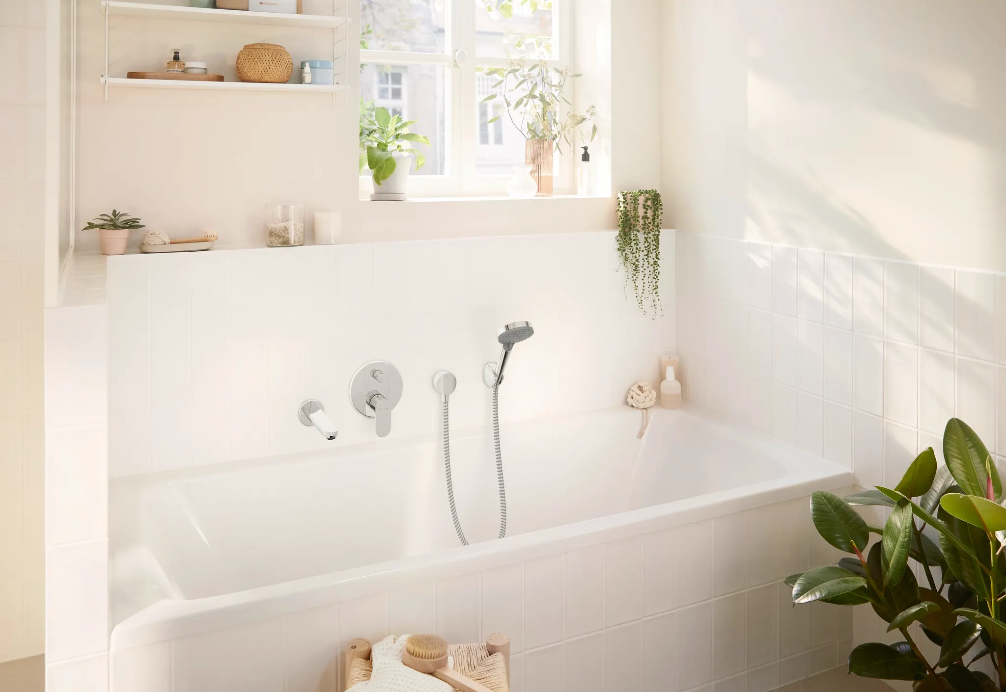 Hansgrohe Rebris S Einhebel-Wannenmischer Unterputz Chrom Hansgrohe Rebris S Einhebel-Wannenmischer Unterputz Chrom