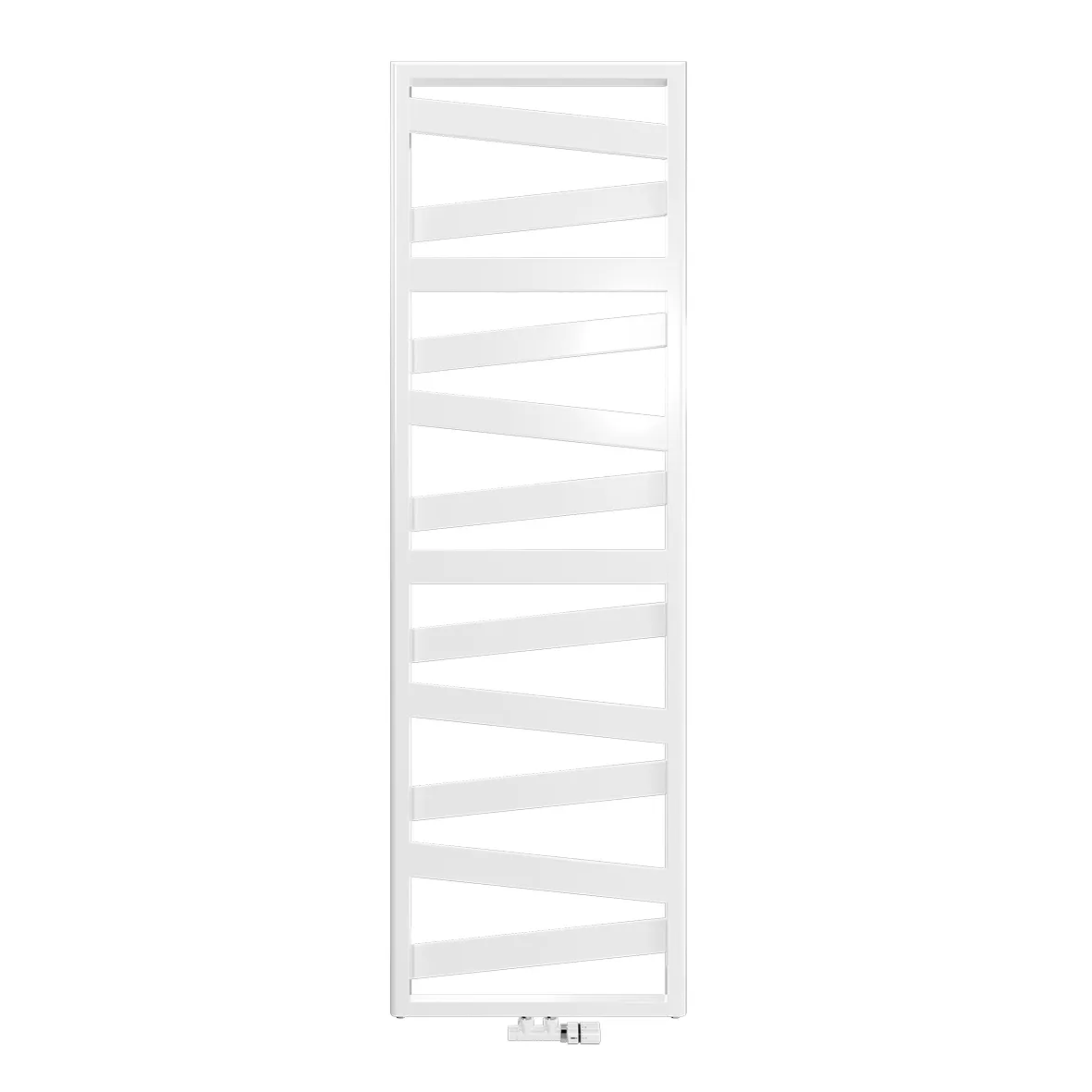 Zehnder Design-Heizkörper „Ribbon“ für Warmwasser-Zentralheizung oder gemischten Betrieb mit 50 mm-Mittelanschluss 60 × 193 cm in Light Grey Zehnder Design-Heizkörper „Ribbon“ für Warmwasser-Zentralheizung oder gemischten Betrieb mit 50 mm-Mittelanschluss 60 × 193 cm in Light Grey