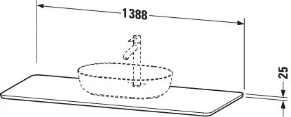 Duravit Konsole „Luv“