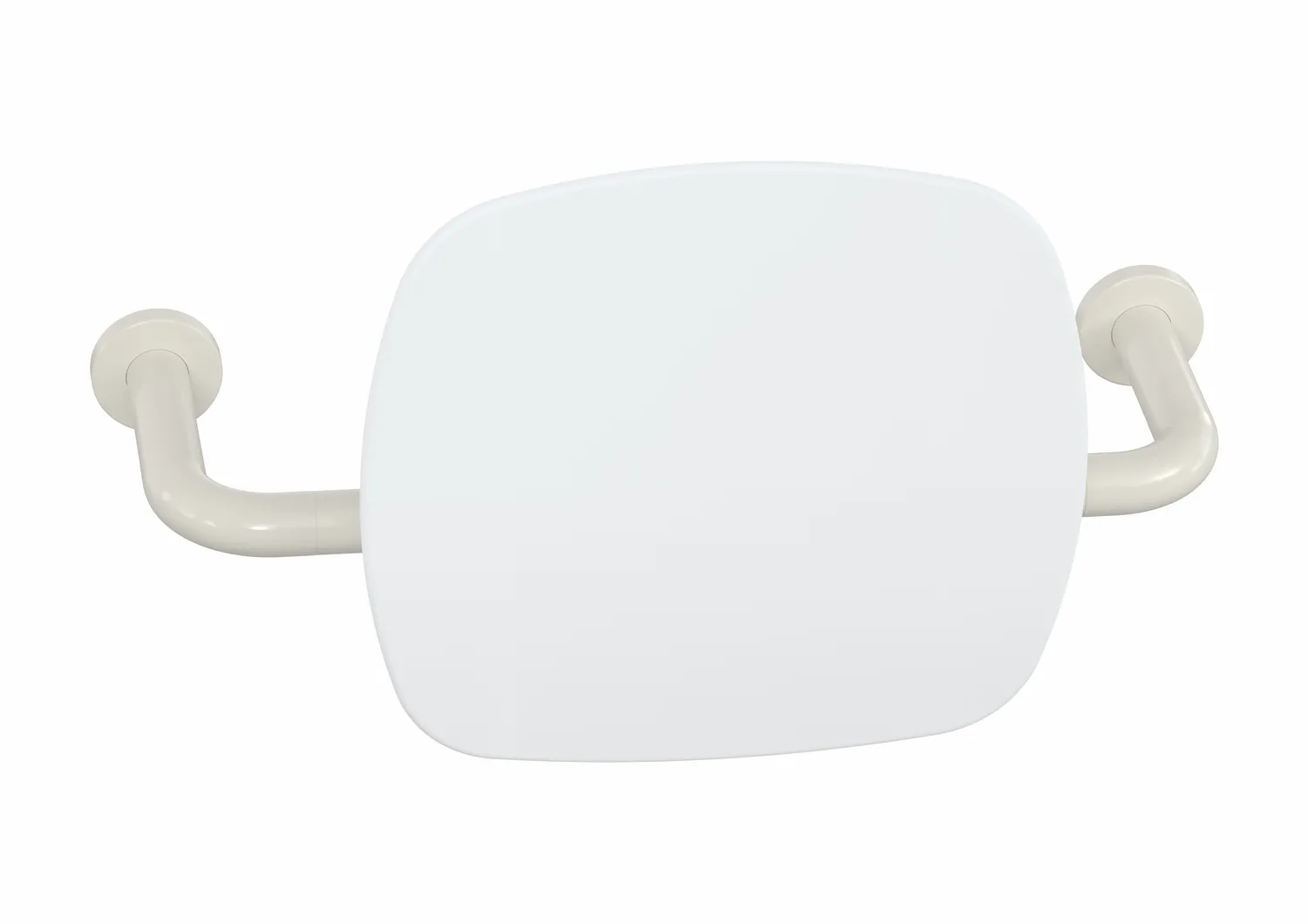 Rückenstütze BS Fb 98, WA 230mm Wandmontage reinweiß Rückenstütze BS Fb 98, WA 230mm Wandmontage reinweiß