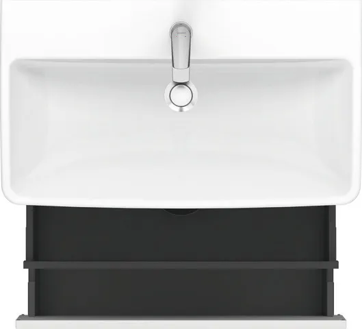 Duravit Waschtischunterschrank wandhängend „No.1“ 74 × 47,8 × 42,6 cm in Beton Matt Duravit Waschtischunterschrank wandhängend „No.1“ 74 × 47,8 × 42,6 cm in Beton Matt