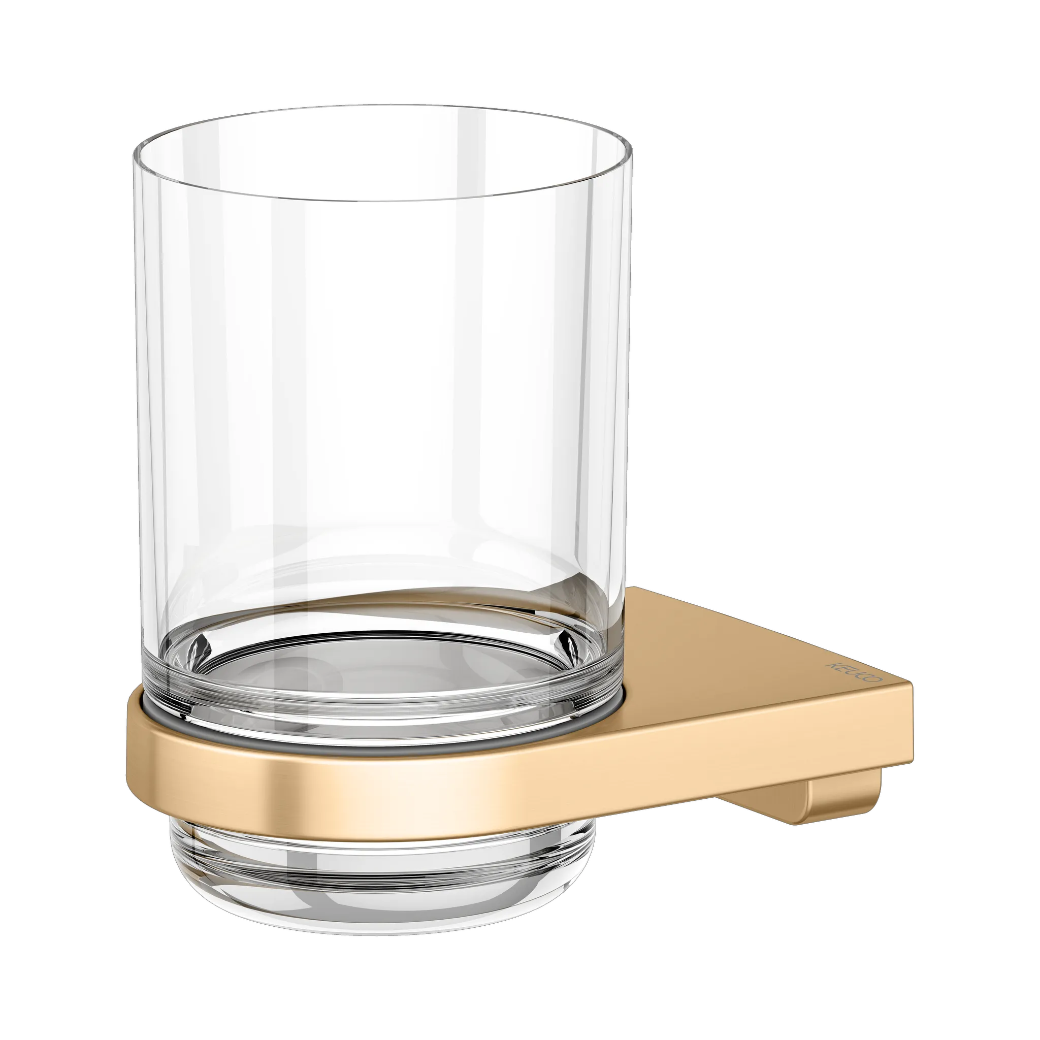 Collection Moll Glashalter Messing gebürstet Collection Moll Glashalter Messing gebürstet