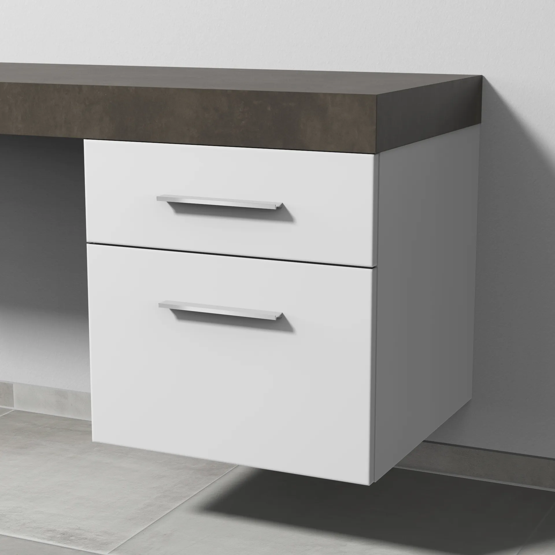 Sanipa Unterschrank „2morrow“ 500 × 510 × 520 mm in Weiß-Soft