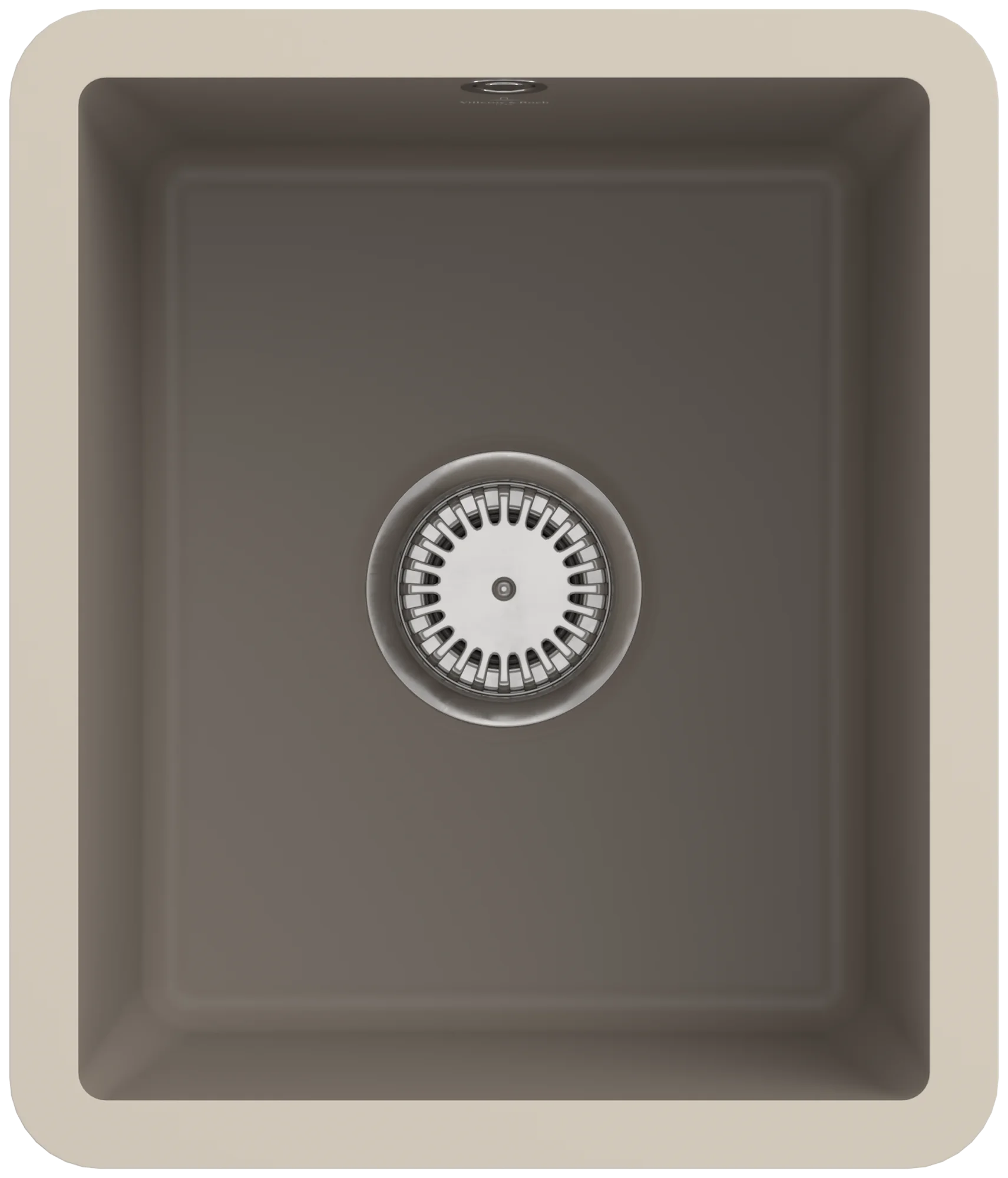 Villeroy & Boch Unterbauspüle Subway 45 SU Timber CeramicPlus, 375x440 mm, Höhe 214 mm, Handbetätigung, für Einbau unter Arbeitsplatte Villeroy & Boch Unterbauspüle Subway 45 SU Timber CeramicPlus, 375x440 mm, Höhe 214 mm, Handbetätigung, für Einbau unter Arbeitsplatte