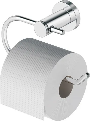 Duravit Toilettenpapierhalter „D-Code“ 16,5 × 6,6 × 9,9 cm in chrom Befestigung sichtbar Duravit Toilettenpapierhalter „D-Code“ 16,5 × 6,6 × 9,9 cm in chrom Befestigung sichtbar