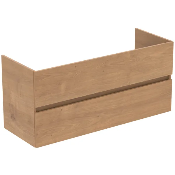Ideal Standard Waschtischunterschrank „Eurovit+“ 120 × 55 × 44 cm Hamilton Eiche Ideal Standard Waschtischunterschrank „Eurovit+“ 120 × 55 × 44 cm Hamilton Eiche