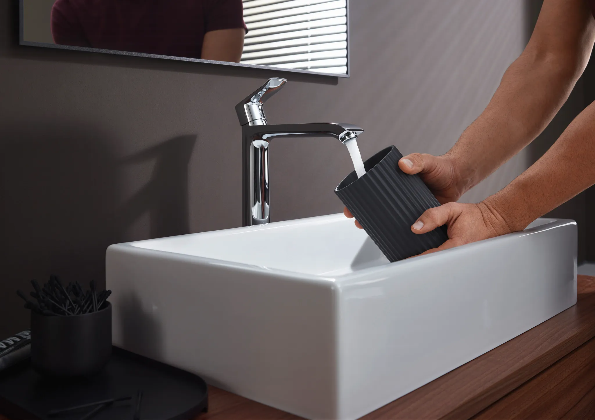 Hansgrohe Mischer Metris Einhebel-Waschtischmischer 260, Chrom Hansgrohe Mischer Metris Einhebel-Waschtischmischer 260, Chrom