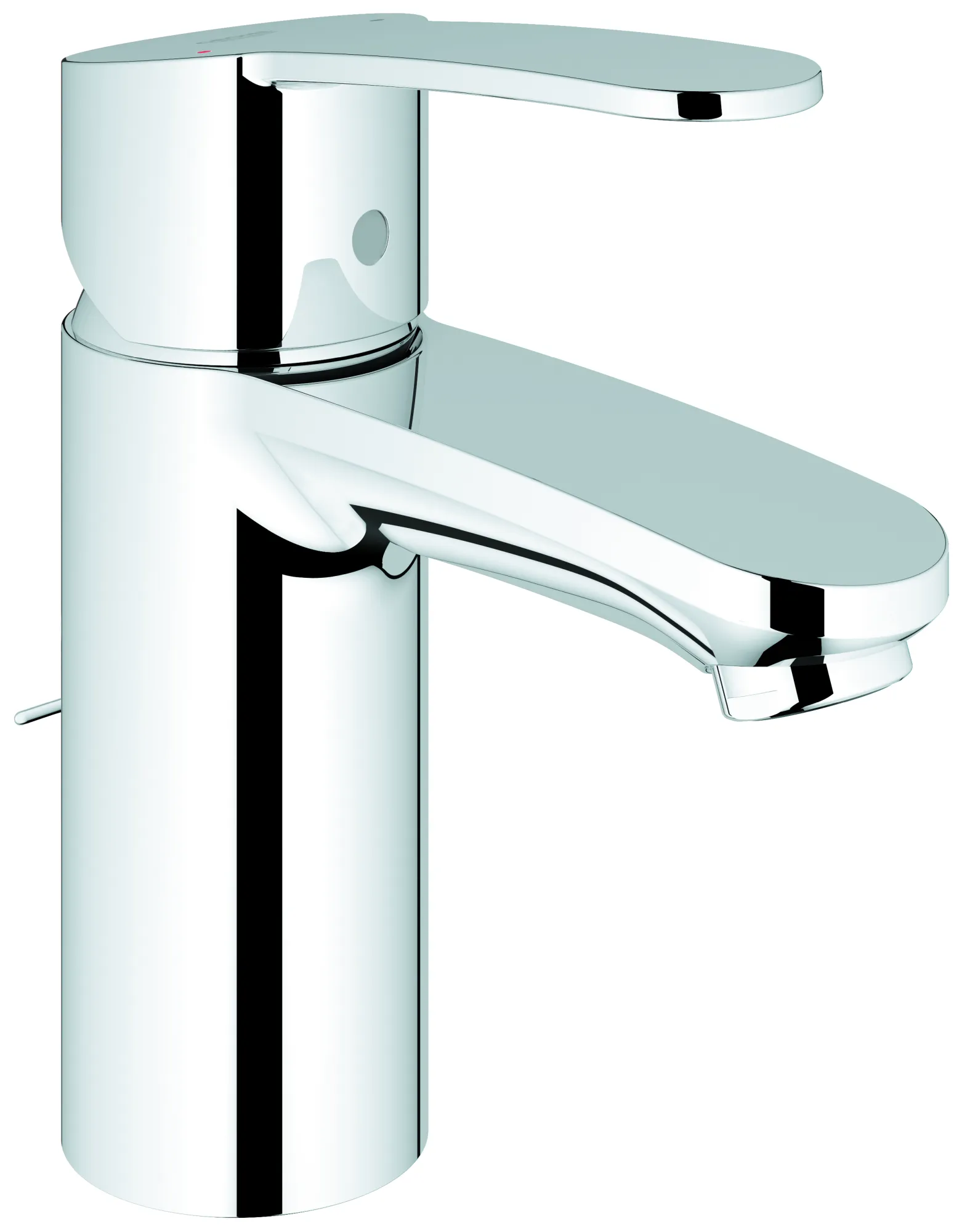 Einhand-Waschtischbatterie Eurostyle Cosmopolitan 33557_2, S-Size, Einlochmontage, versenkbare Kette, chrom Einhand-Waschtischbatterie Eurostyle Cosmopolitan 33557_2, S-Size, Einlochmontage, versenkbare Kette, chrom