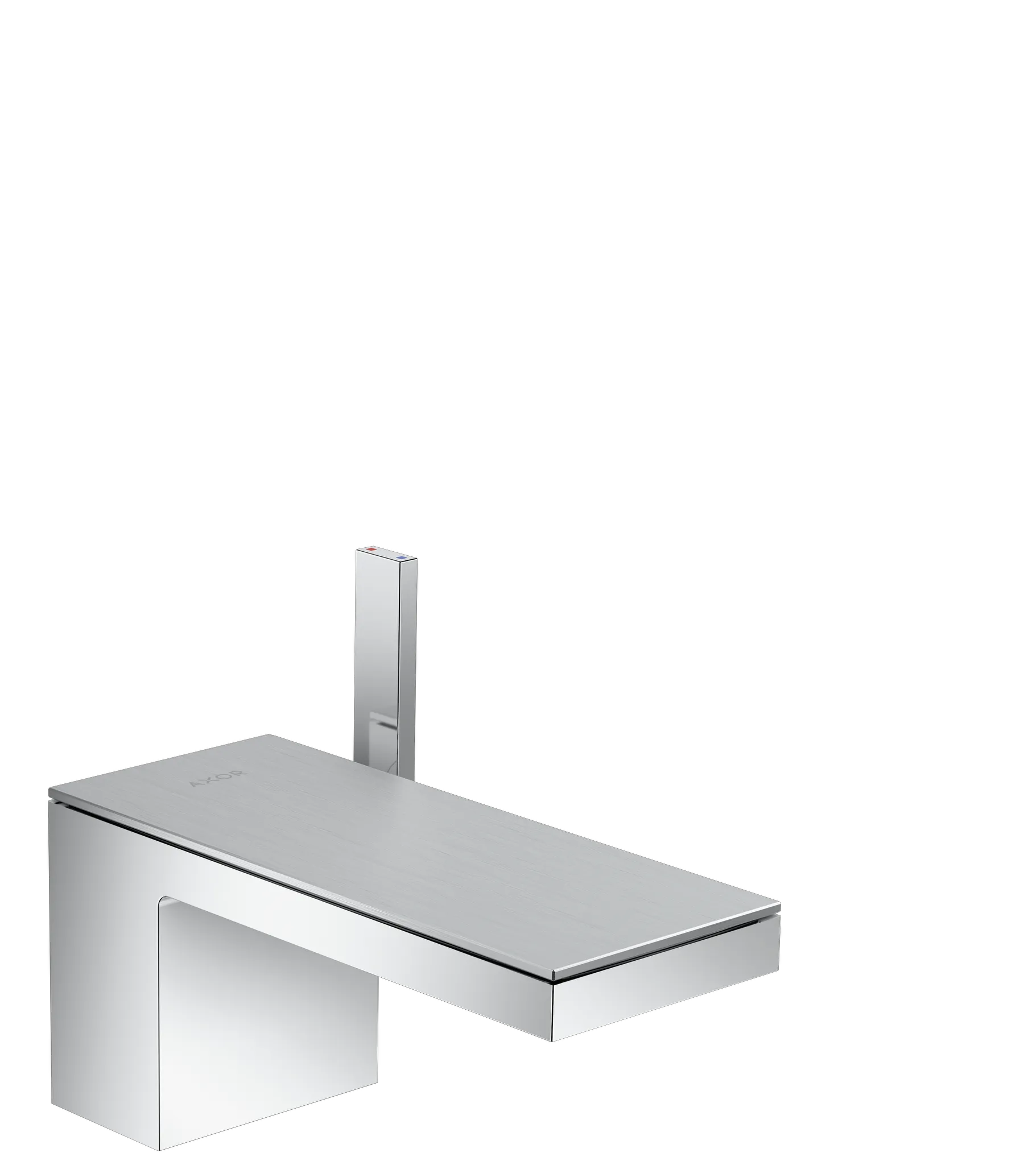 Hansgrohe AXOR MyEdition Einhebel-Waschtischmischer 70 mit Push-Open Ablaufgarnitur ohne Platte, Chrom Hansgrohe AXOR MyEdition Einhebel-Waschtischmischer 70 mit Push-Open Ablaufgarnitur ohne Platte, Chrom